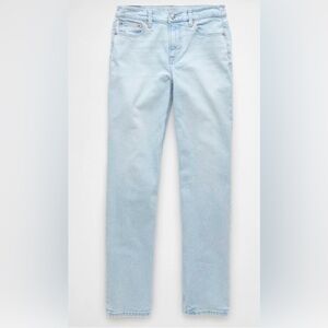 American Eagle Stretch Super High- Waisted Straight Jean